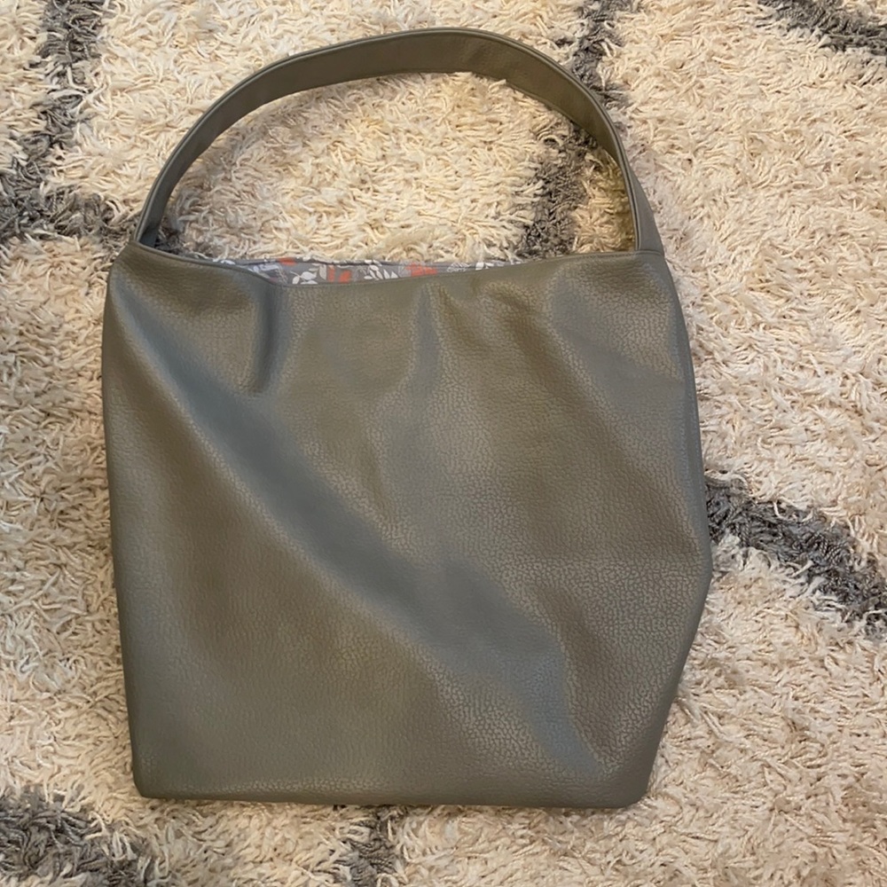 Leather HOBO bag from Etsy